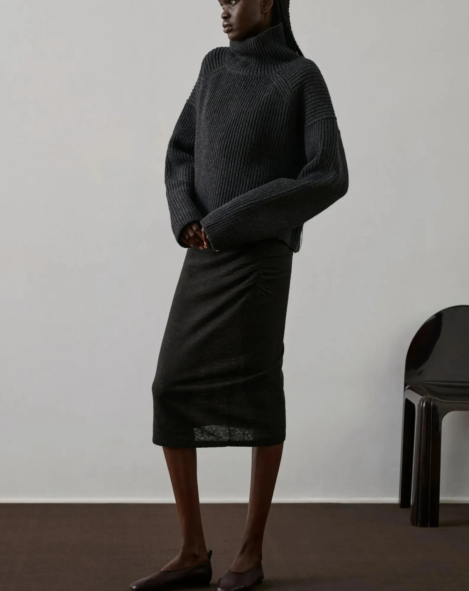 Soeur Pulls, Gilets-Flynn sweater Gris anthracite
