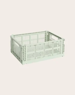 Hay Rangements-Foldable crate Crate Vert Menthe