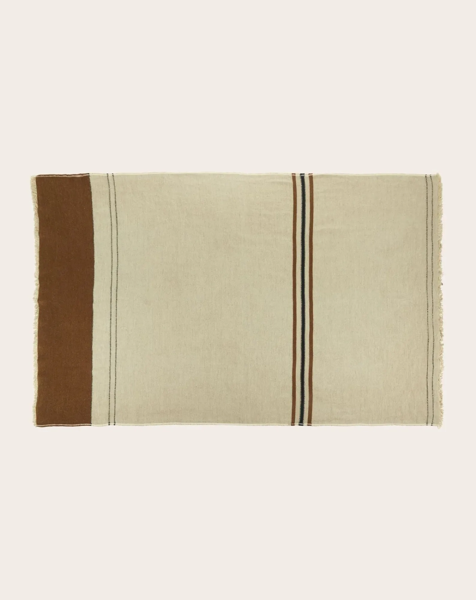 Libeco Plaids, Couvertures-Foundry Throw Gris foncé