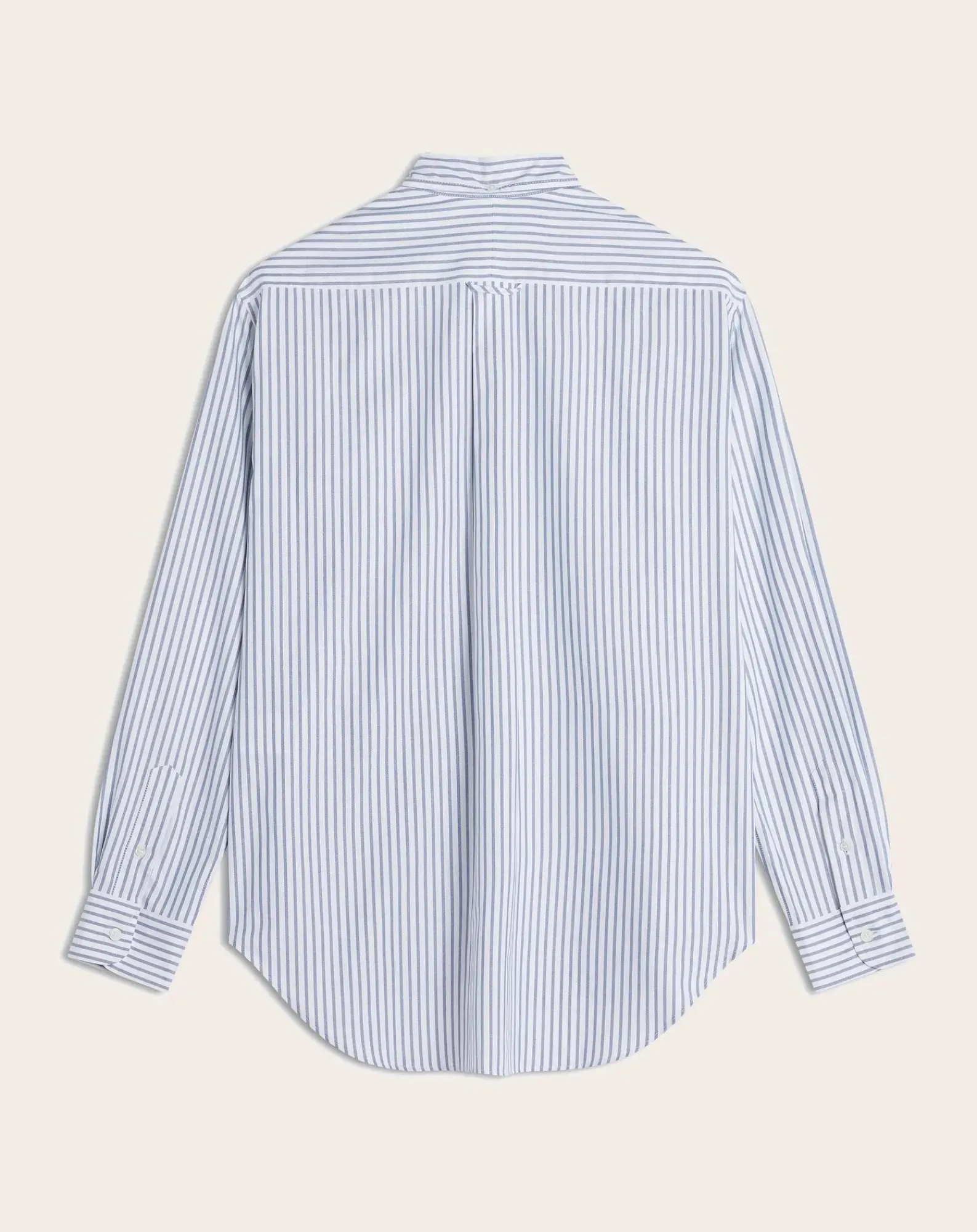 Maison Kitsuné Chemises-Fox Head Button Down Shirt Bleu Clair