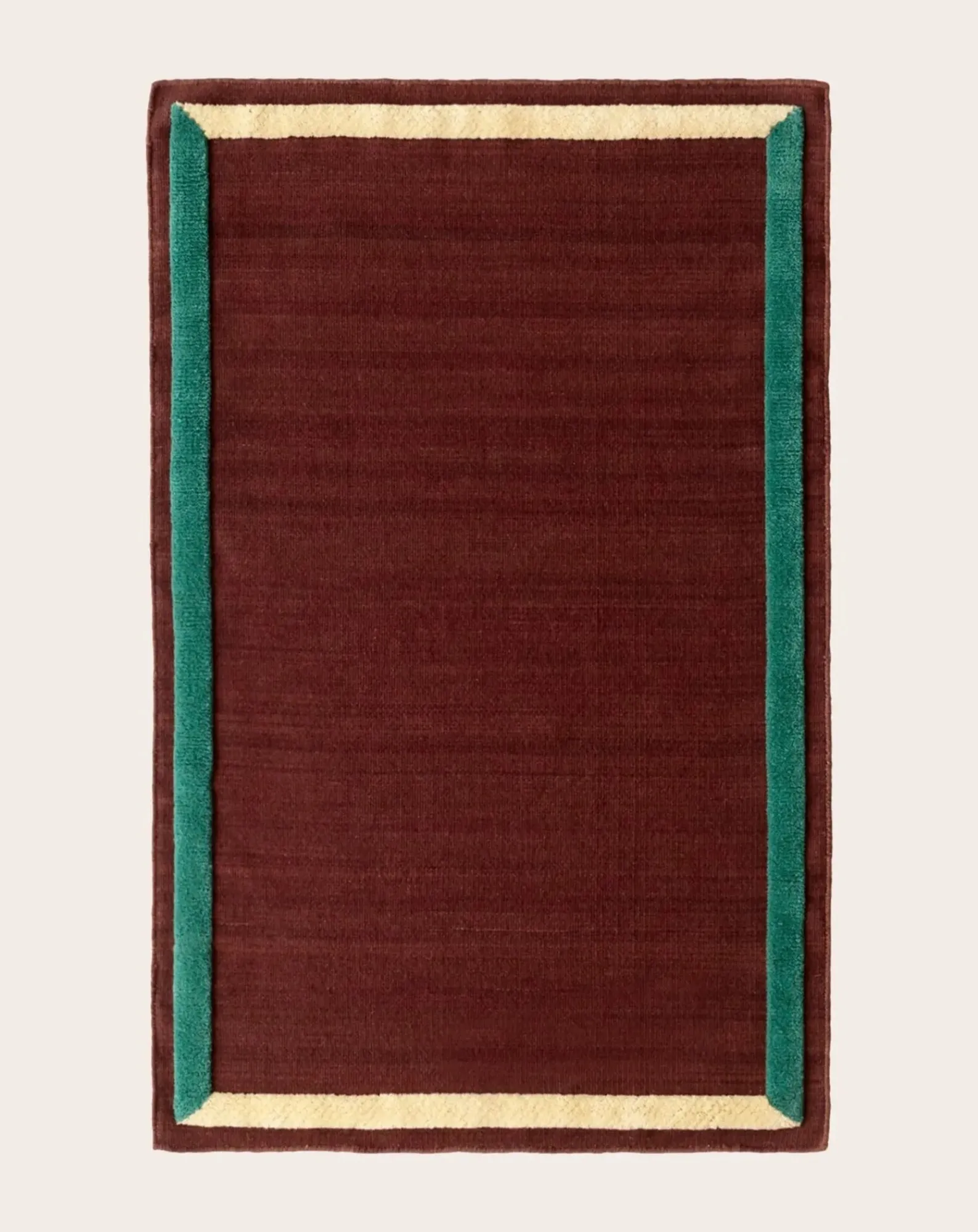 & Tradition Tapis-Framed Rug Bordeaux