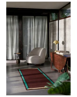 & Tradition Tapis-Framed Rug Bordeaux