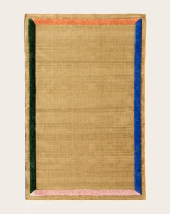 & Tradition Tapis-Framed Rug Beige
