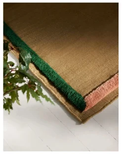 & Tradition Tapis-Framed Rug Beige