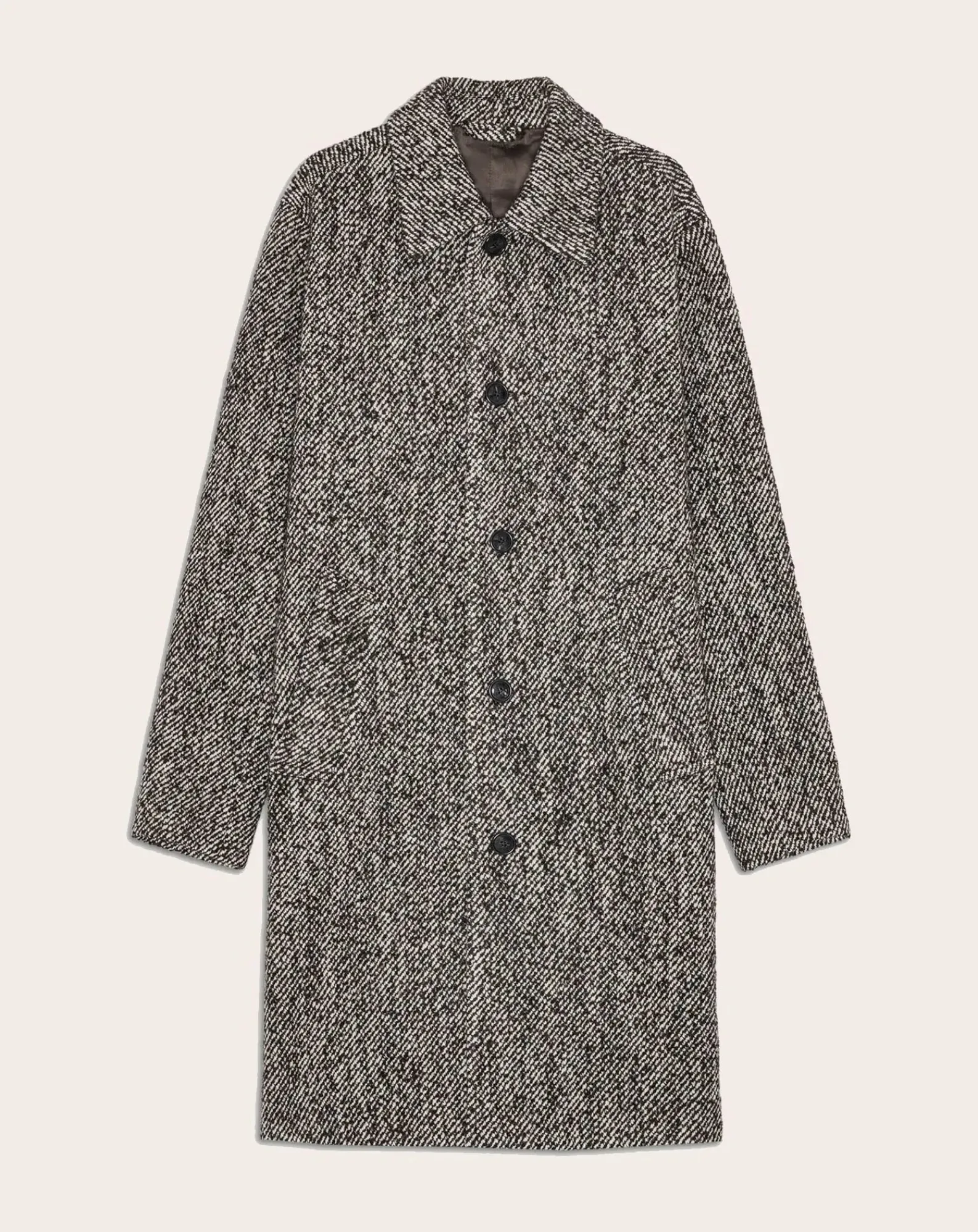 NN.07 Vestes, Manteaux-Franco 8439 Coat Wool Gris