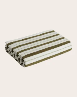 Baina Linge De Bain-Franklin Bath Towel Blanc/Écru