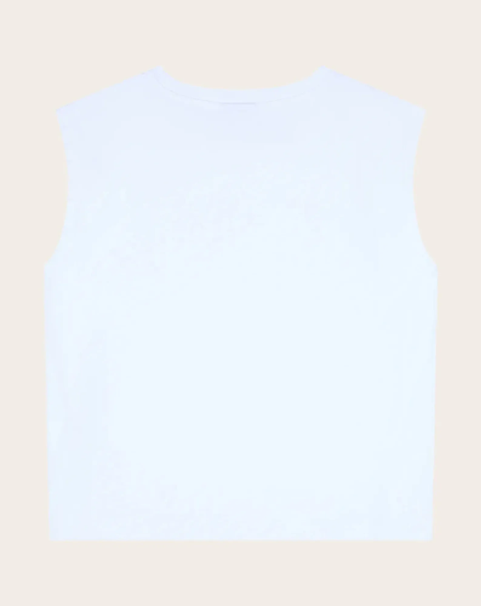 Smallable Woman Tee-Shirts, Tops-Freja organic cotton sleeveless T-shirt Blanc