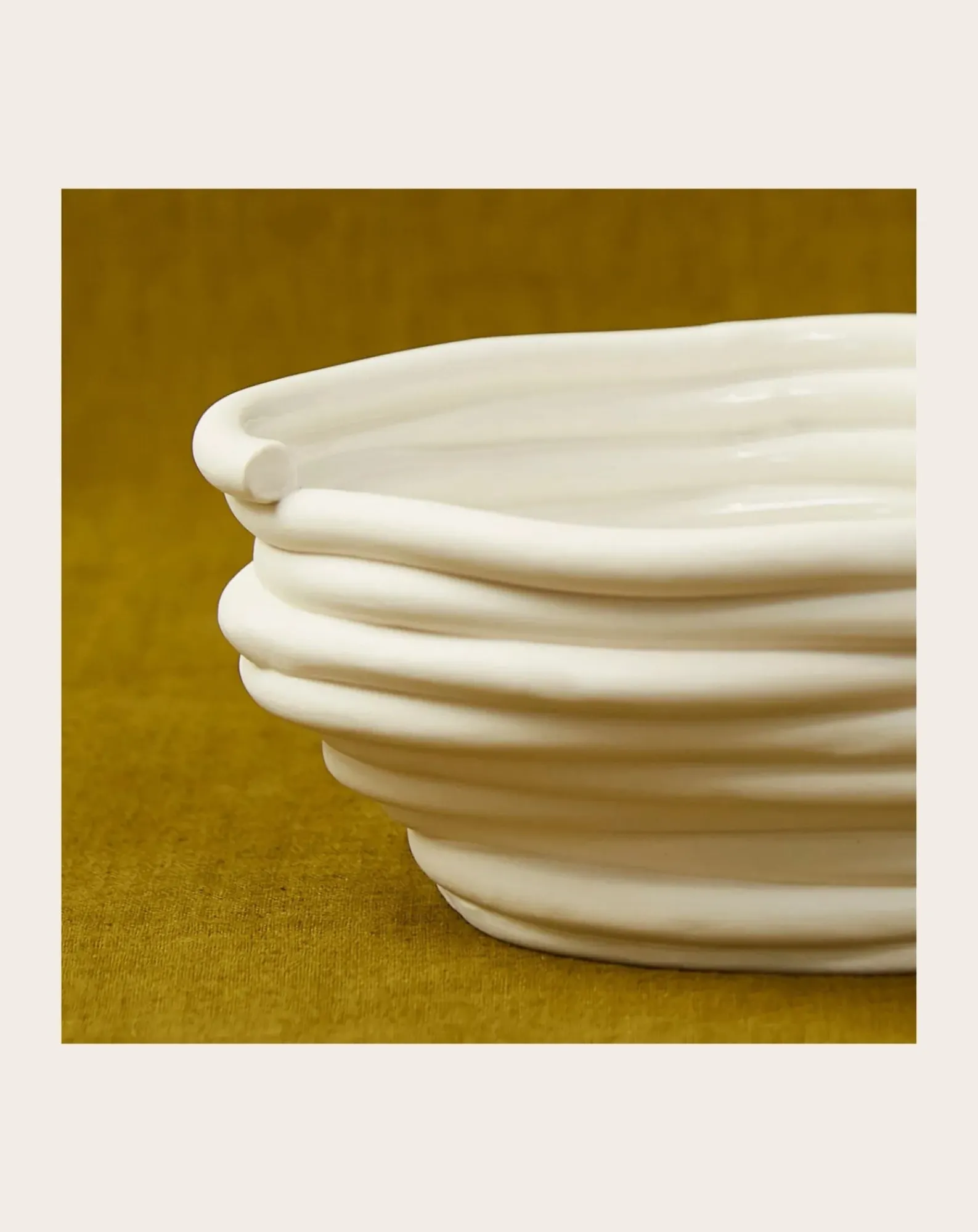 Cole & Cinder Ustensiles De Cuisine-Fruit Basket Blanc