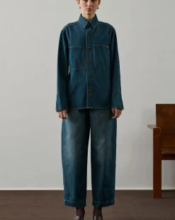 Soeur Blouses, Chemises-Garance Denim shirt Bleu