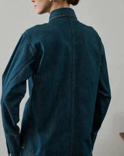 Soeur Blouses, Chemises-Garance Denim shirt Bleu