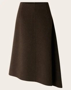 Soeur Robes, Jupes-Geneva skirt Wool Brun kaki