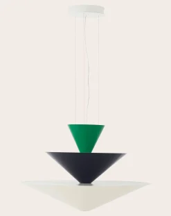 & Tradition Suspensions-Gio LN15 suspension lamp, Luca Nichetto Vert