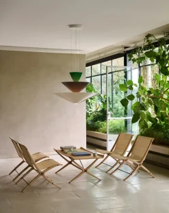& Tradition Suspensions-Gio LN15 suspension lamp, Luca Nichetto Vert