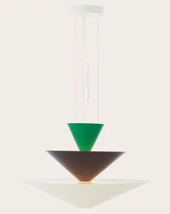 & Tradition Suspensions-Gio LN15 suspension lamp, Luca Nichetto Vert