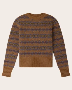 Soeur Pulls, Gilets-Gipsyj Merino Wool Sweater Camel