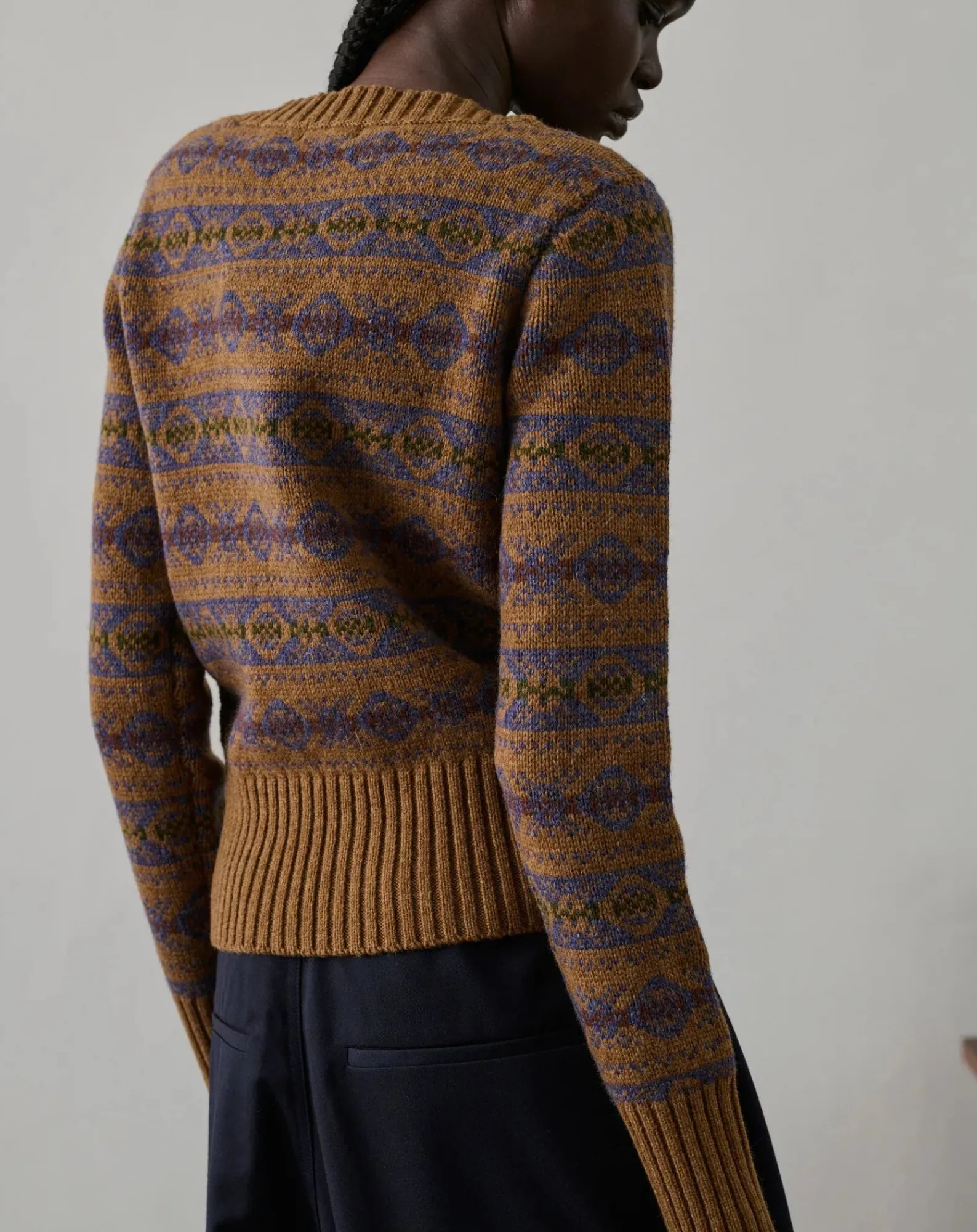 Soeur Pulls, Gilets-Gipsyj Merino Wool Sweater Camel