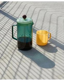 Hay Tasses, Théières-Glass Coffee Maker Bleu