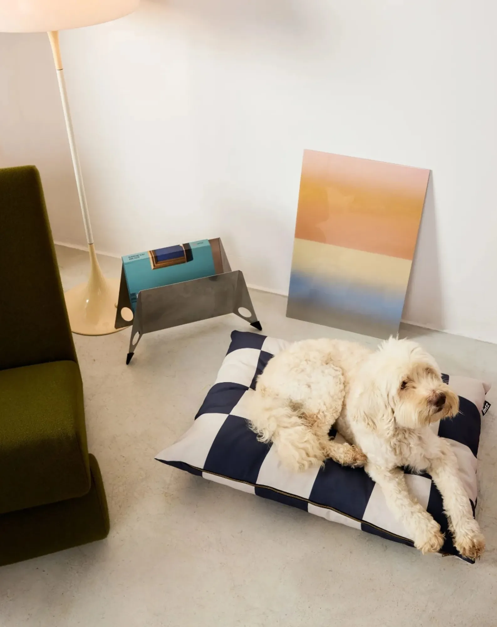 Approved by Fritz Accessoires Animaux-Goalgetter dog mattress Noir