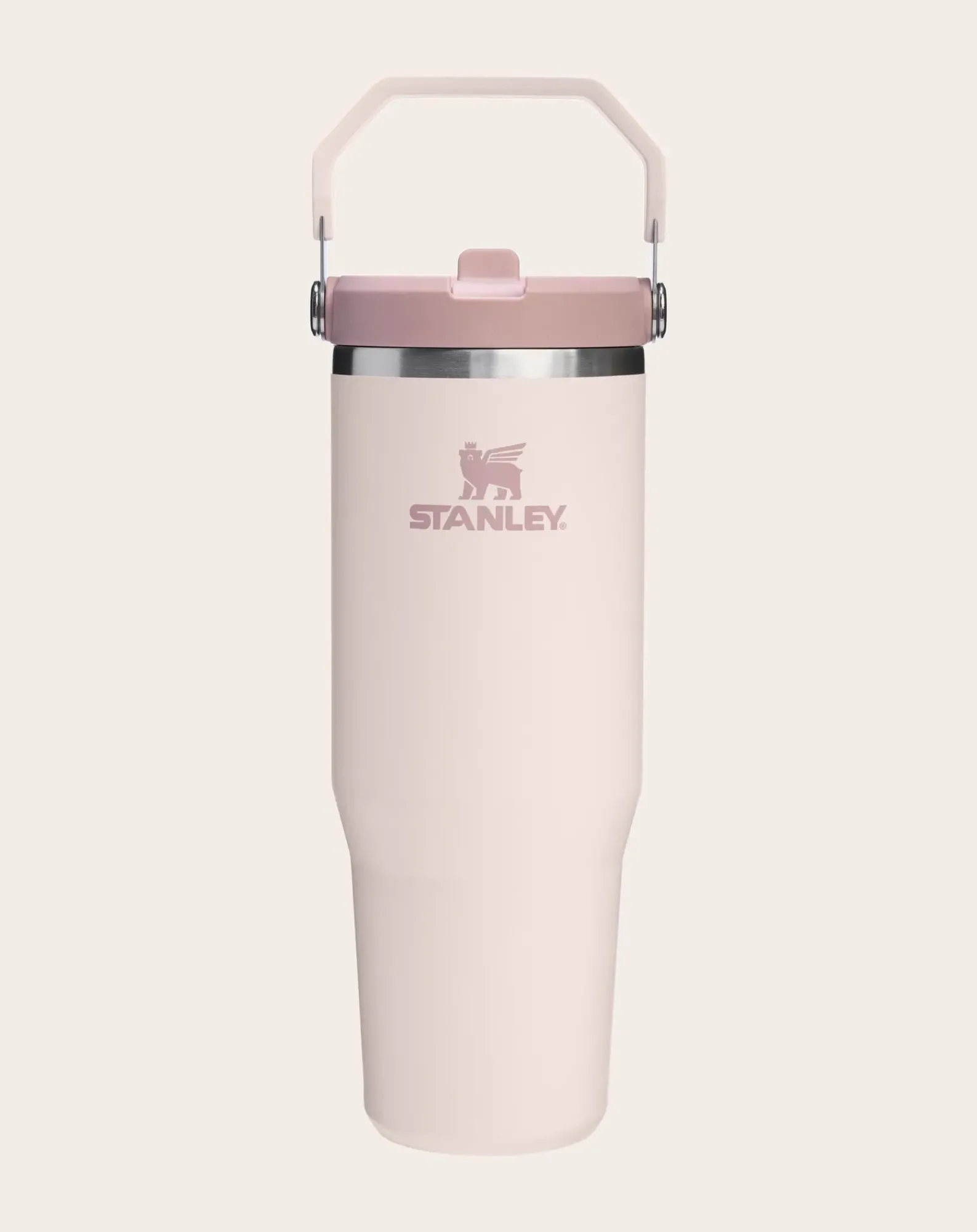 Stanley 1913 Gourdes, Lunch-Box-Gobelet isotherme - IceFlow Flip Straw 2.0 Rose pâle