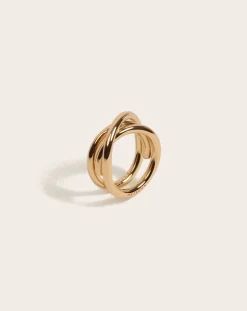 Mayrena Bagues-Gold-plated La Passionnée ring Doré