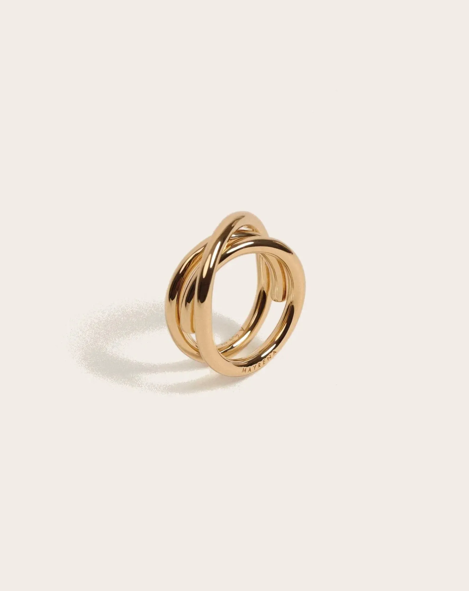 Mayrena Bagues-Gold-plated La Passionnée ring Doré