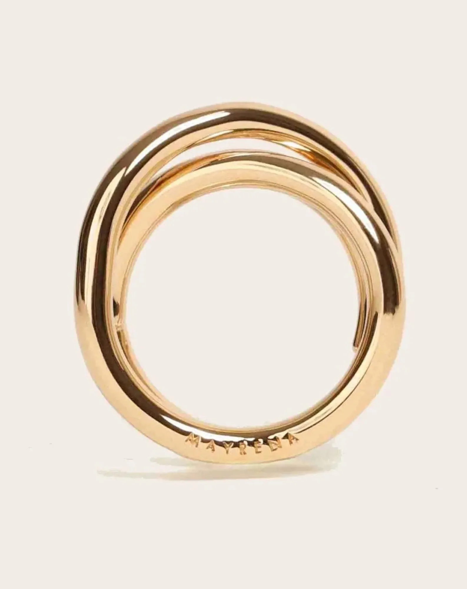 Mayrena Bagues-Gold-plated La Passionnée ring Doré