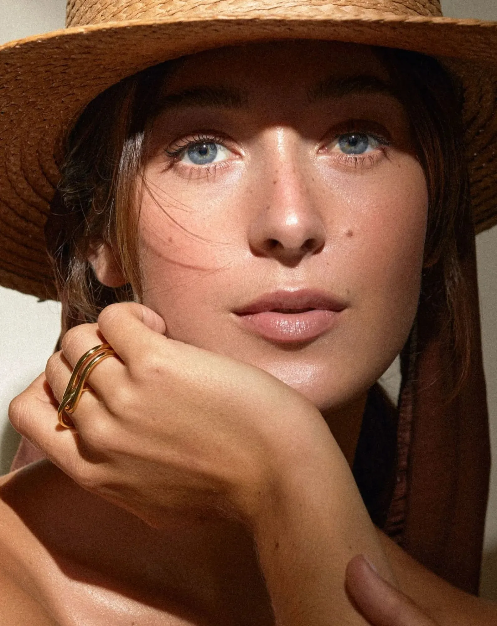 Mayrena Bagues-Gold-plated L'Audacieuse ring Doré