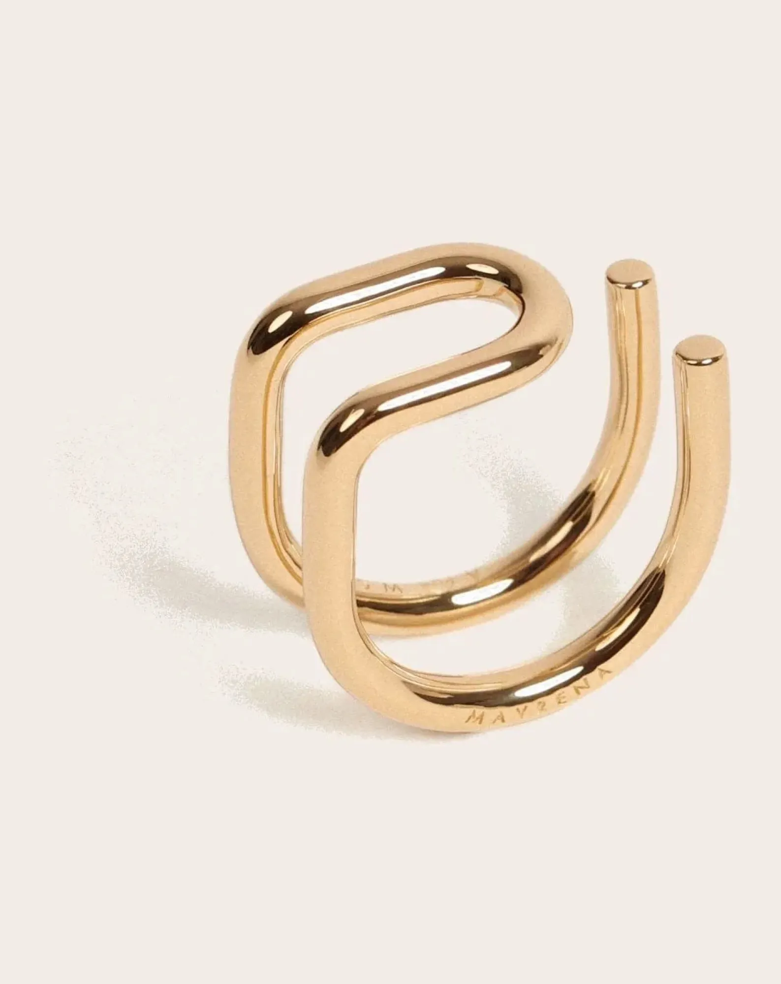 Mayrena Bagues-Gold-plated L'Origine ring Doré