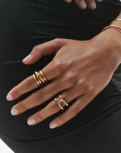 Mayrena Bagues-Gold-plated L'Origine ring Doré