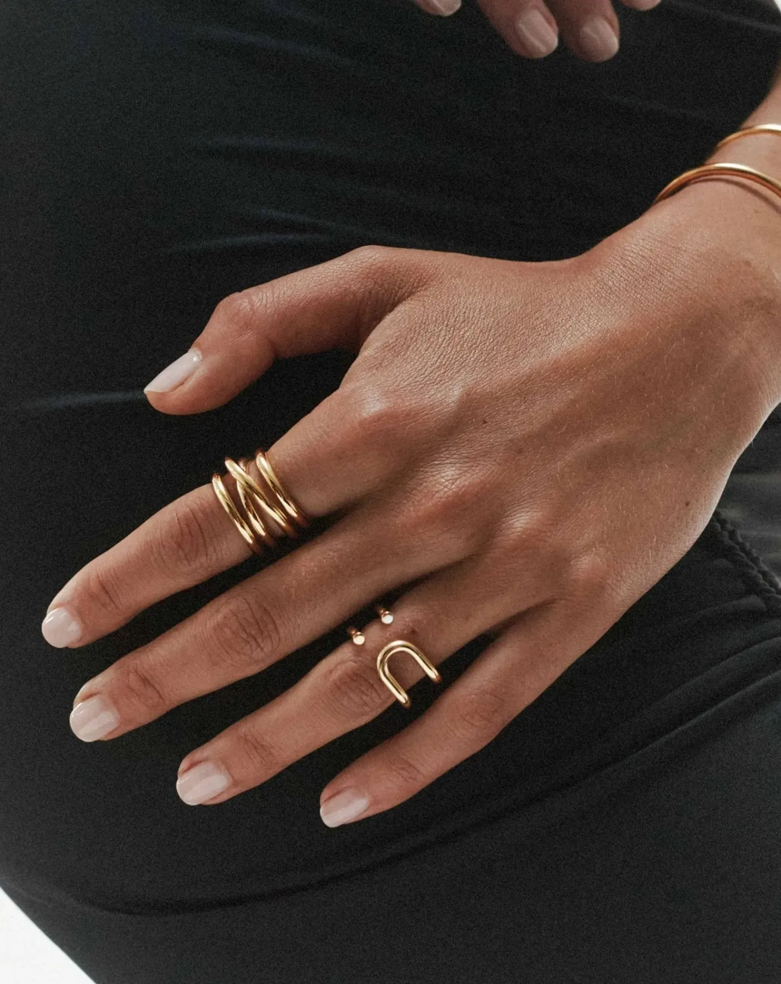 Mayrena Bagues-Gold-plated L'Origine ring Doré