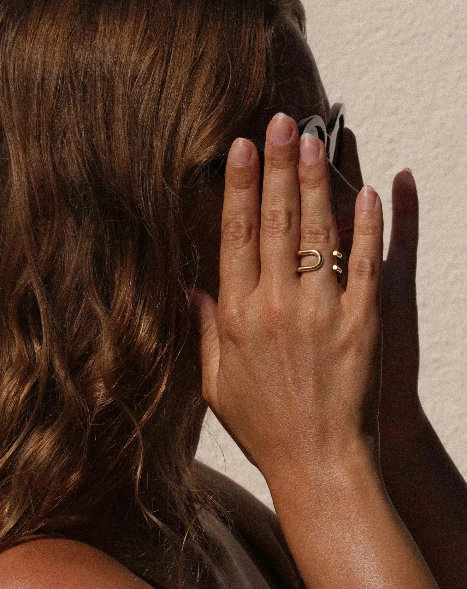 Mayrena Bagues-Gold-plated L'Origine ring Doré