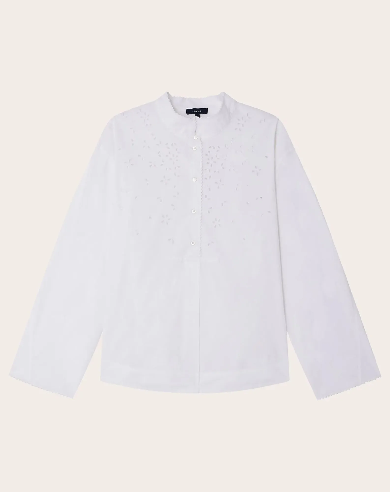 Soeur Blouses, Chemises-Greece blouse Blanc