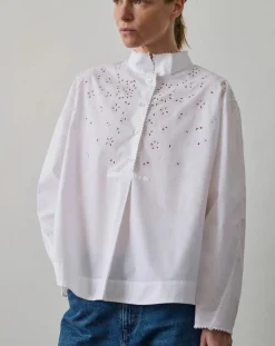 Soeur Blouses, Chemises-Greece blouse Blanc