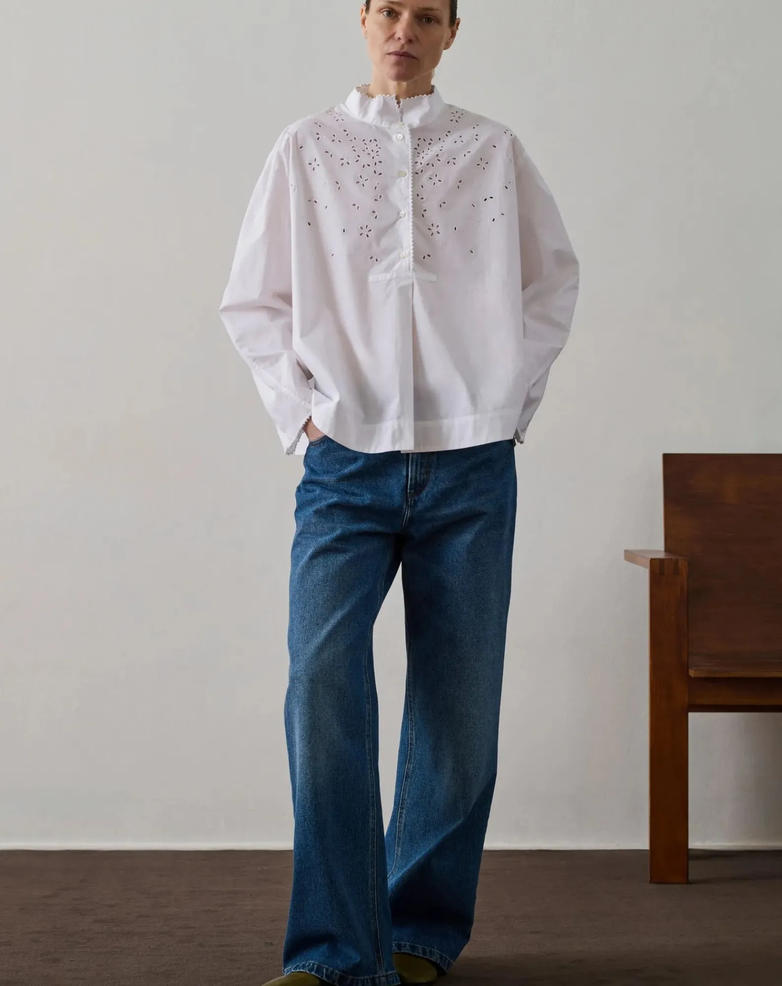 Soeur Blouses, Chemises-Greece blouse Blanc