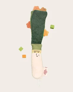 The Furry Folks Accessoires Animaux-Green Onion digging toy Vert