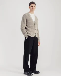 Parages Pulls, Gilets-Guy Wool Vest Beige