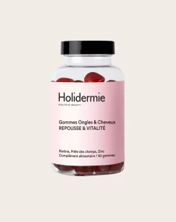 Holidermie Compléments Alimentaires-Hair & Nail Gummies - 60 gummies Non teinté