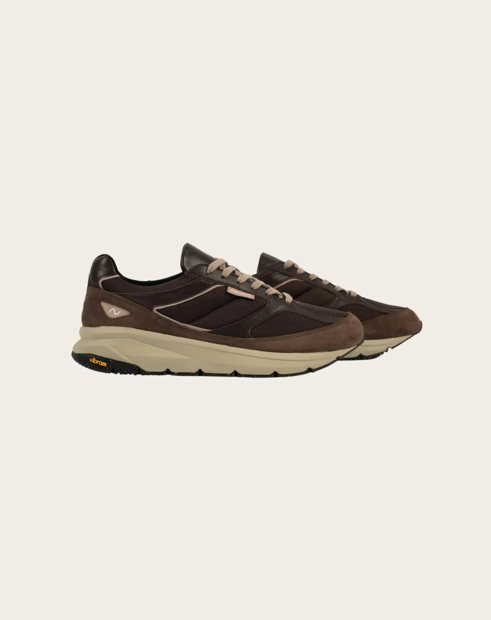 Neutra Baskets-Hakone V.2 LX RV2010-620 Lace-Up Sneakers Marron