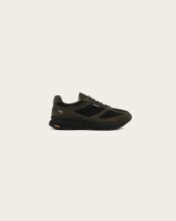 Neutra Baskets-Hakone V.2 Ristop RV2006-010 Lace-Up Sneakers Vert kaki