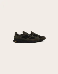 Neutra Baskets-Hakone V.2 Ristop RV2006-010 Lace-Up Sneakers Vert kaki
