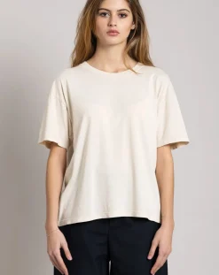 Smallable Woman Tee-Shirts, Tops-Hana organic cotton T-shirt Crème