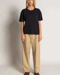 Smallable Woman Tee-Shirts, Tops-Hana organic cotton T-shirt Noir