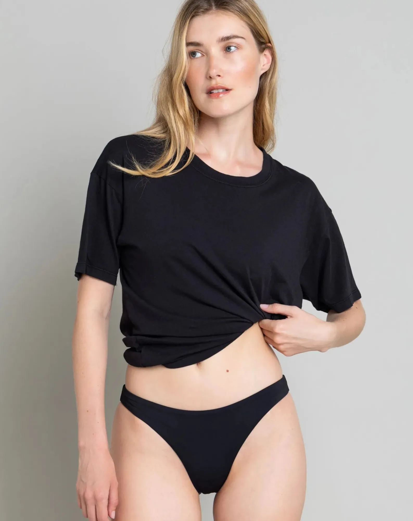 Smallable Woman Tee-Shirts, Tops-Hana organic cotton T-shirt Noir