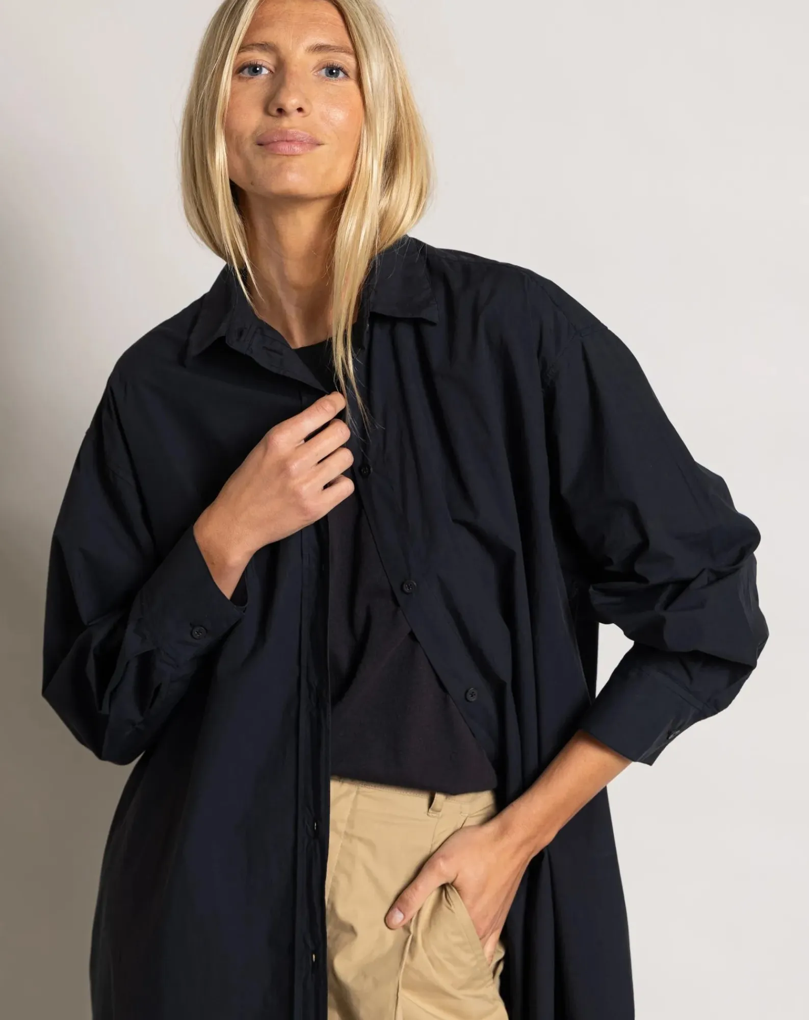 Smallable Woman Tee-Shirts, Tops-Hana organic cotton T-shirt Noir