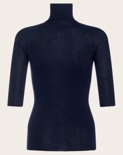 Momoni Pulls, Gilets-Hardy Merino Wool Sweater Bleu nuit