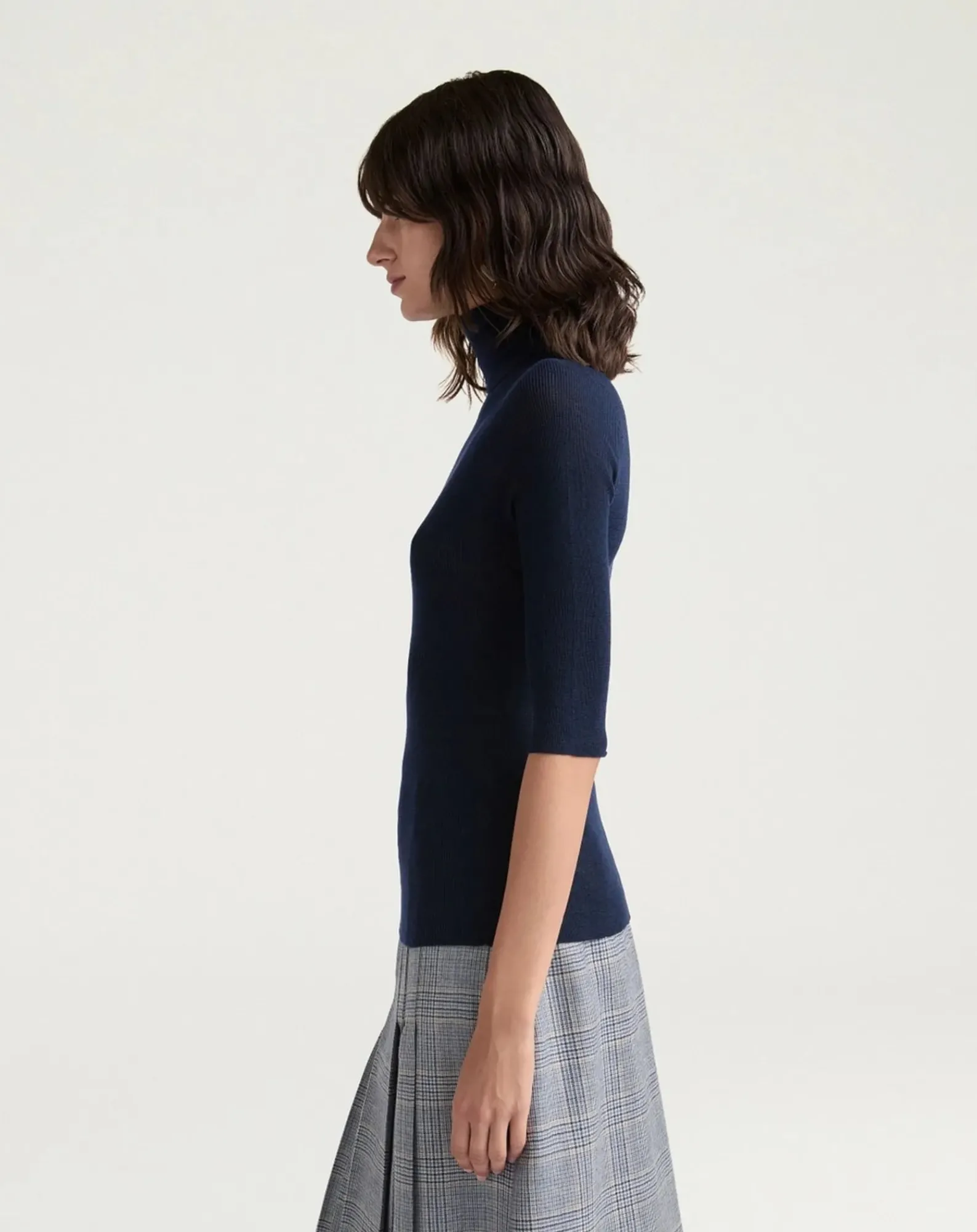 Momoni Pulls, Gilets-Hardy Merino Wool Sweater Bleu nuit