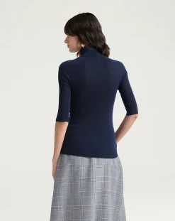 Momoni Pulls, Gilets-Hardy Merino Wool Sweater Bleu nuit