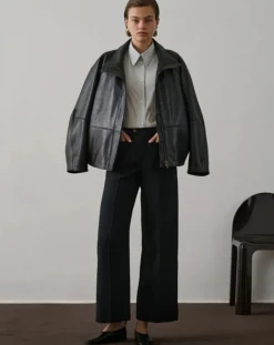 Soeur Pantalons, Jeans-Harry Laine Vierge Trousers Noir