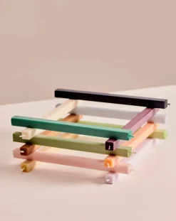 Hay Bougies, Senteurs-Hexagon Fresh Candles - Set of 4 Multicolore