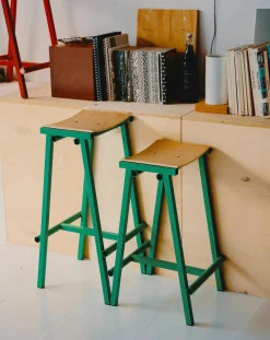 Hay Chaises, Tabourets-High stool 65 cm Taburete 8 Vert